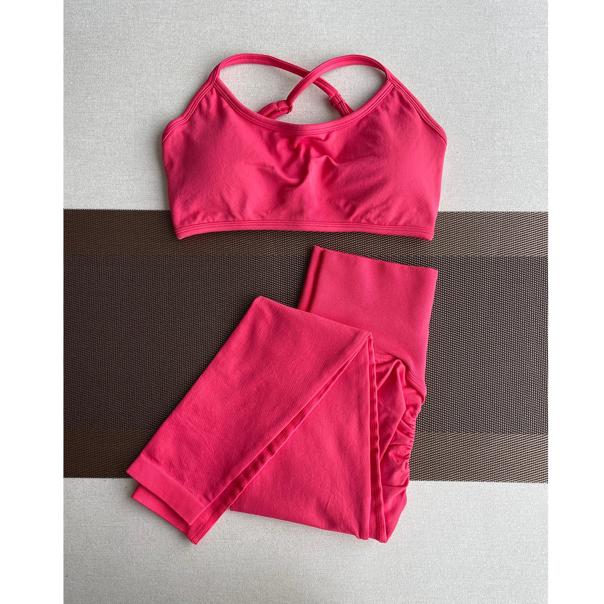 High Waist Yoga Leggings โ Seamless & Butt-Lifting