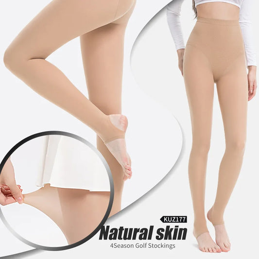 PGM Women's Golf Ice Silk Leggings – UV-Protective & Breathable