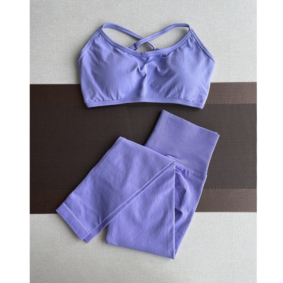 High Waist Yoga Leggings โ Seamless & Butt-Lifting