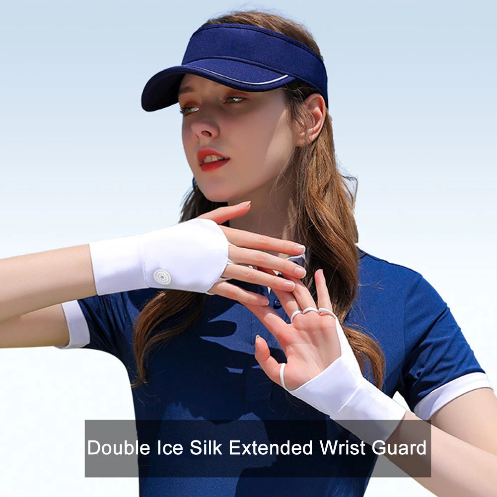 Women Sun Protector Golf Gloves – Cool, Breathable & UV-Blocking