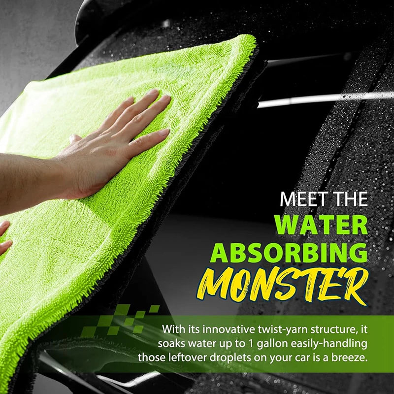 1400GSM Heavy Duty Car Drying Towel β Oversized, Ultra-Soft & Scratch-Free