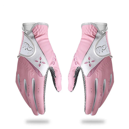 GM Women’s Golf Gloves – Soft, Breathable & Non-Slip (ST020)