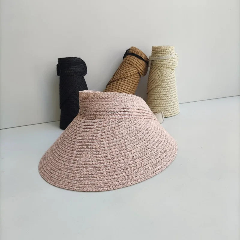 Women’s Summer Straw Top Hat – Stylish Sun Protection
