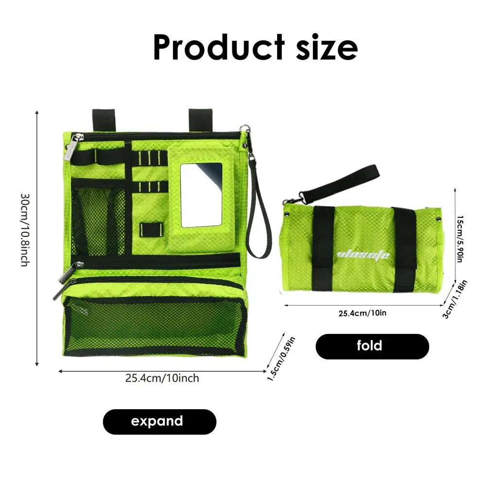 Golf Accessory Pouch – Zippered, Foldable & Multifunctional Storage Bag