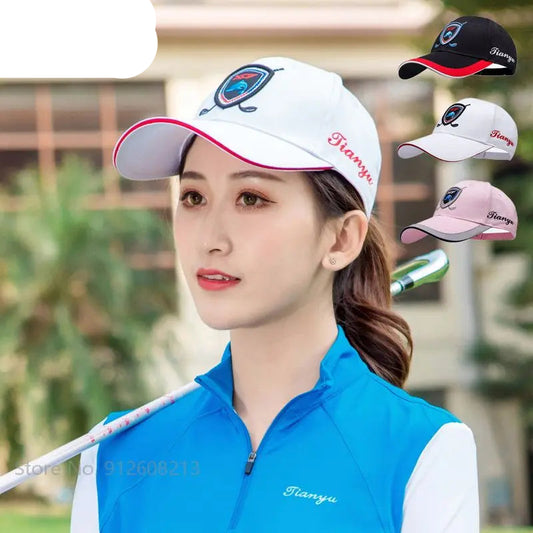 TTYGJ Women's Golf Cap – Adjustable, Breathable & UV-Proof