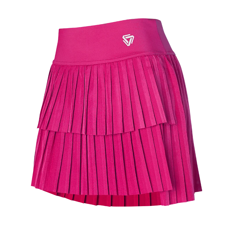 Women’s High Waist Pleated Sports Skort – Golf, Tennis & Activewear