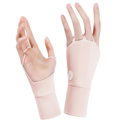 Women Sun Protector Golf Gloves – Cool, Breathable & UV-Blocking