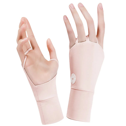 Women Sun Protector Golf Gloves – Cool, Breathable & UV-Blocking