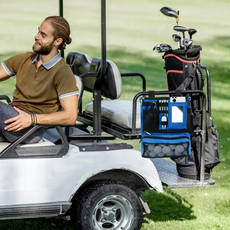 Golf Accessory Pouch – Zippered, Foldable & Multifunctional Storage Bag