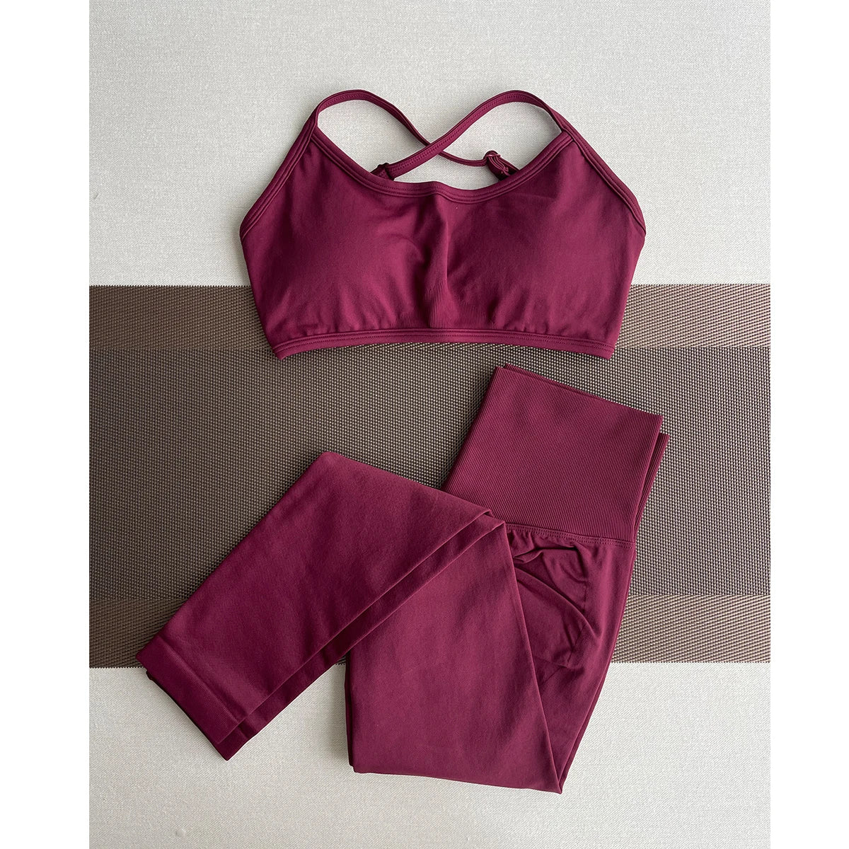 High Waist Yoga Leggings – Seamless & Butt-Lifting