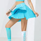Women’s High Waist Pleated Sports Skort – Golf, Tennis & Activewear