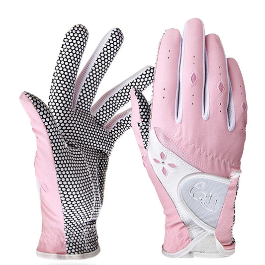 GM Women’s Golf Gloves – Soft, Breathable & Non-Slip (ST020)