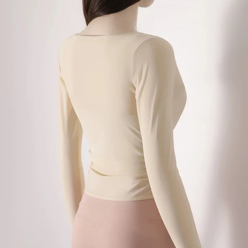 Quick Drying Yoga Sports Top – Breathable & Lightweight