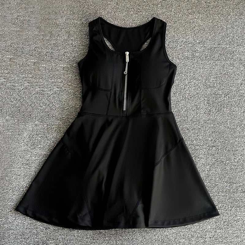 Tennis Skirt & Sports Dress – Slim High-Waist Activewear