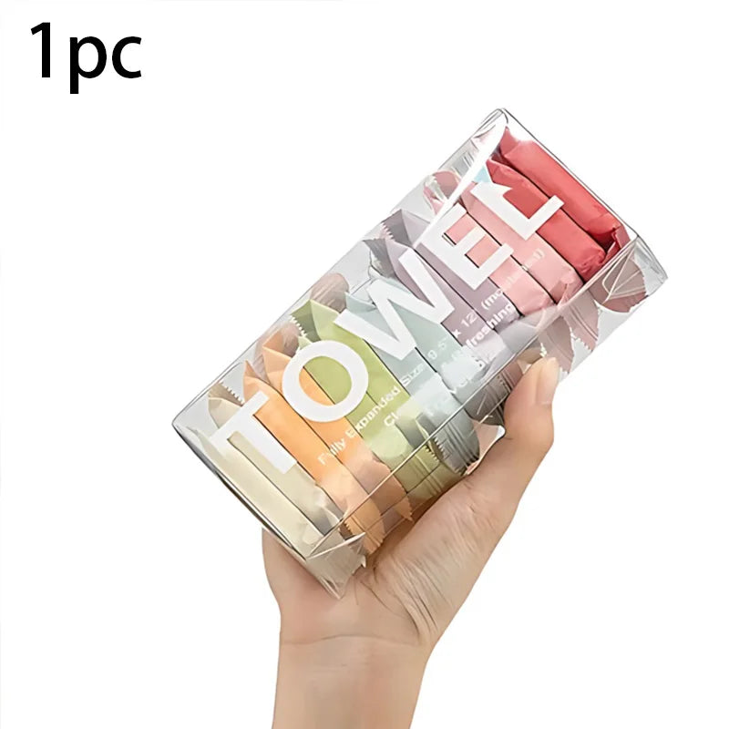 Compressed Travel Towels – Thick, Soft & Portable