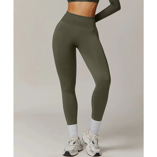 High Waist Yoga Leggings – Seamless & Butt-Lifting