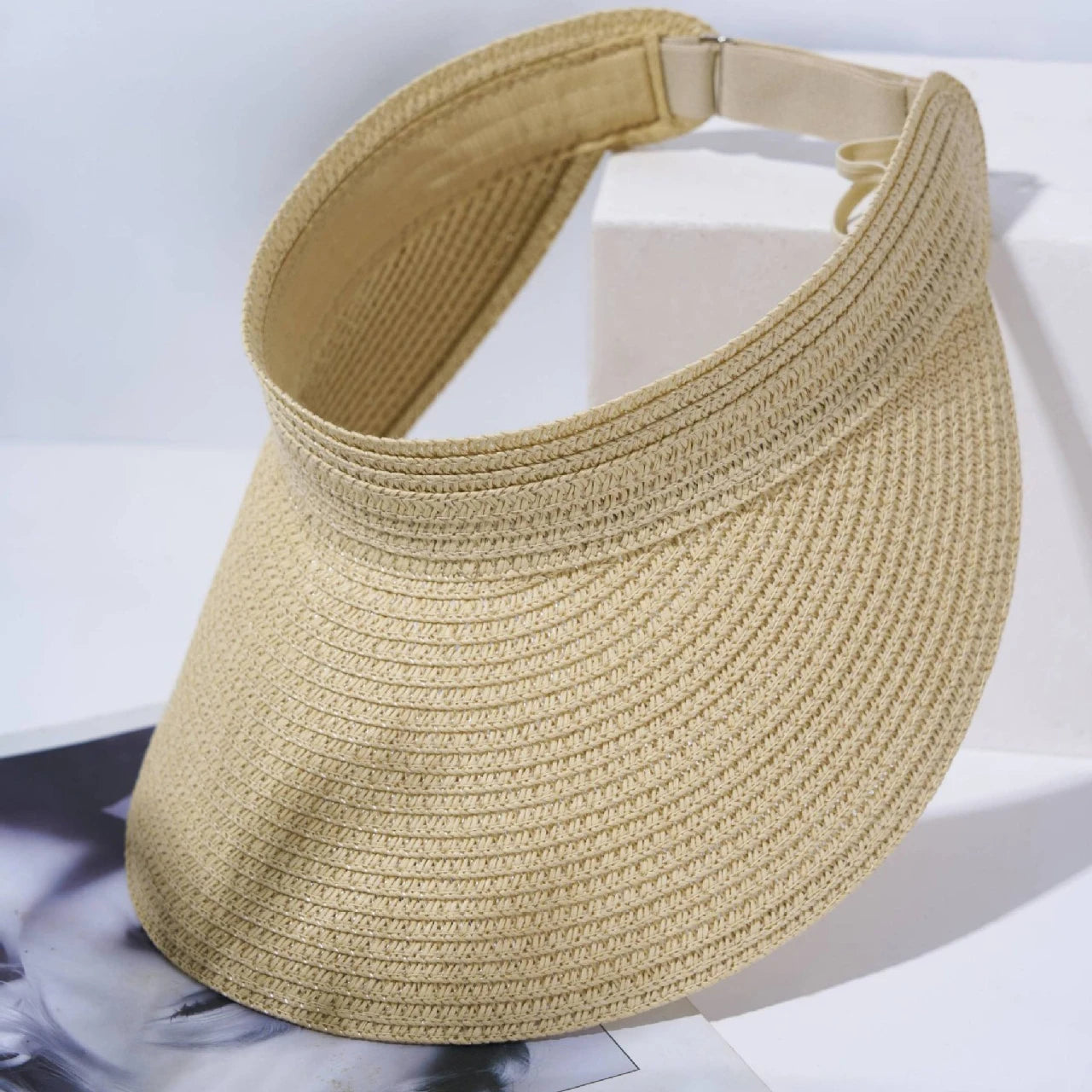 Women’s Summer Straw Top Hat – Stylish Sun Protection