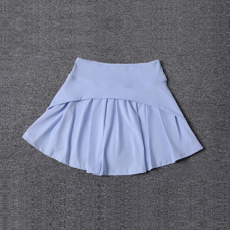 2024 Summer Women’s High-Waist Pleated Sports Skirt
