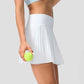Women’s Double-Layered Pleated Tennis Skirt