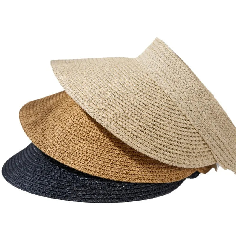 Women’s Summer Straw Top Hat – Stylish Sun Protection