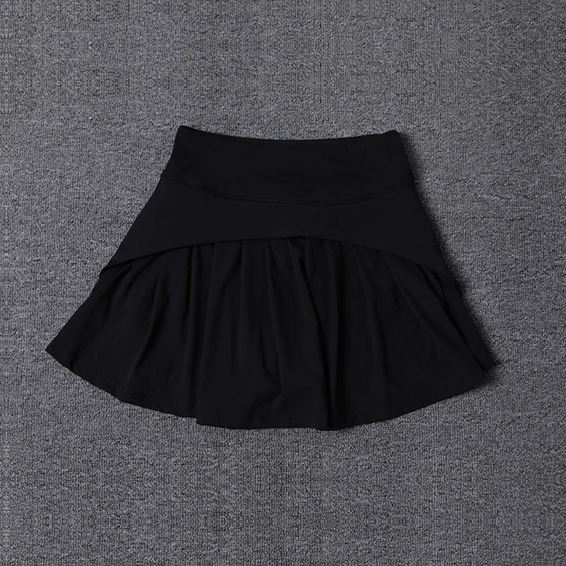 2024 Summer Women’s High-Waist Pleated Sports Skirt