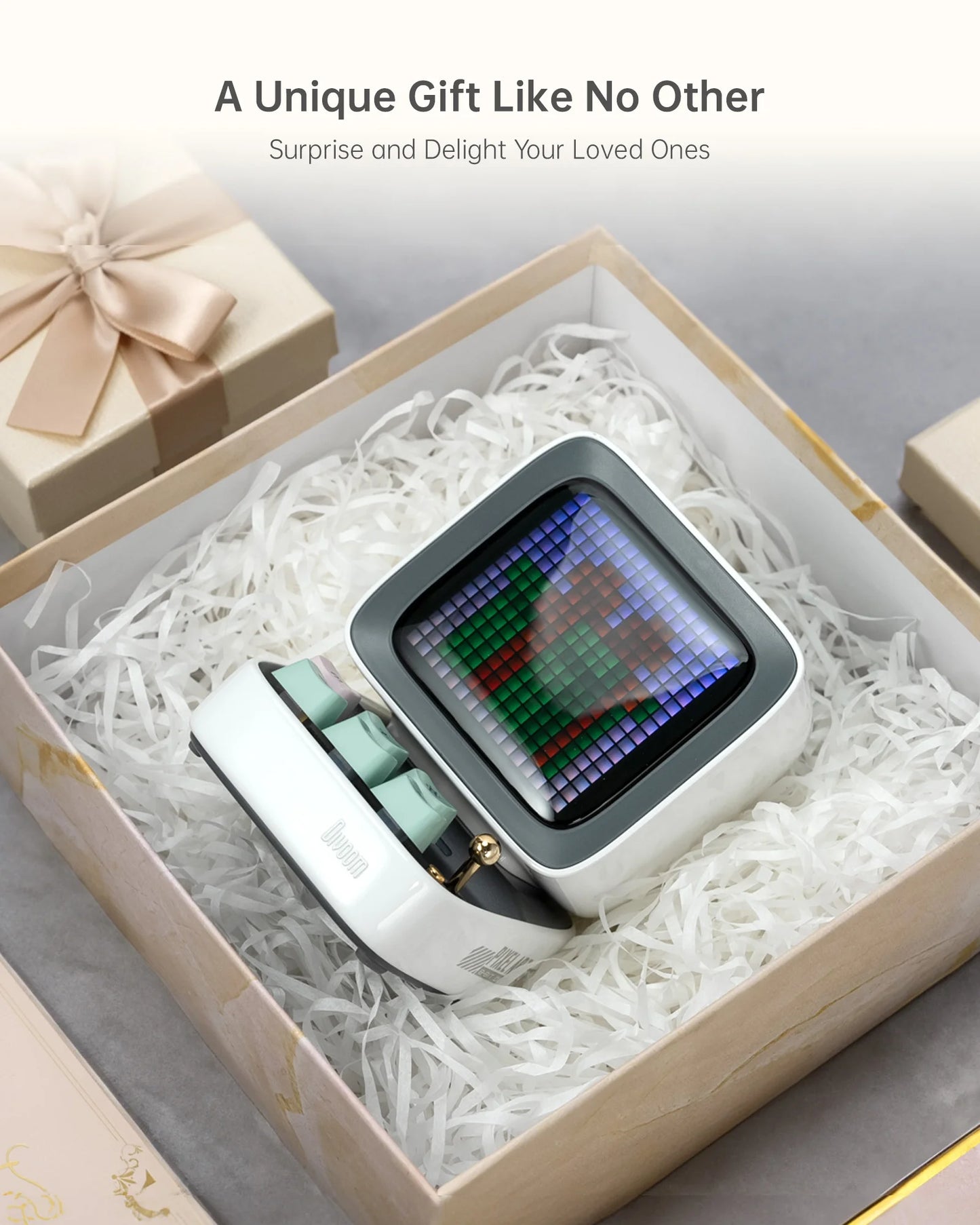 Divoom Ditoo-Pro Mini Retro Pixel Art Bluetooth Speaker