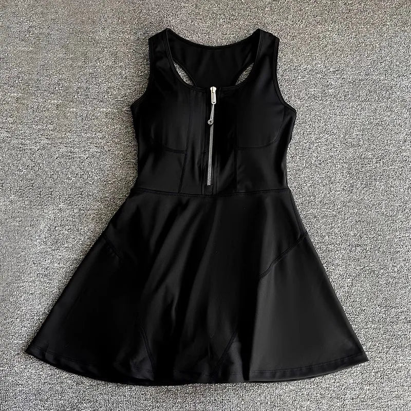 Tennis Skirt & Sports Dress – Slim High-Waist Activewear