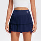 Women’s High Waist Pleated Sports Skort – Golf, Tennis & Activewear