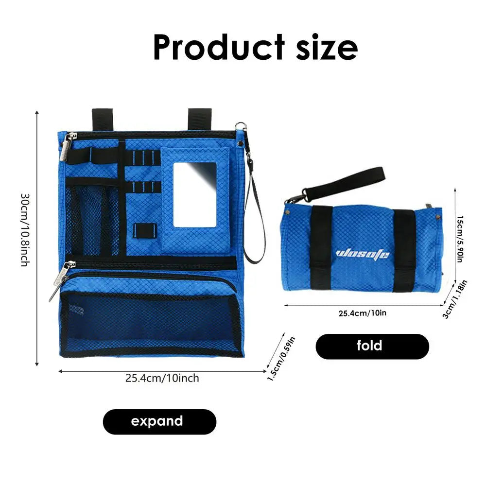 Golf Accessory Pouch – Zippered, Foldable & Multifunctional Storage Bag